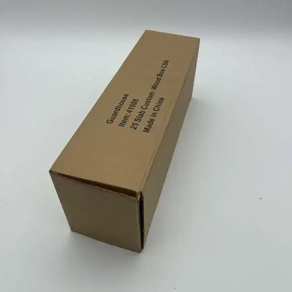 Guardhouse 25-Slab Custom Wood Box Mahogany Finish for Certified Coin Slabs - Picture 6 of 6